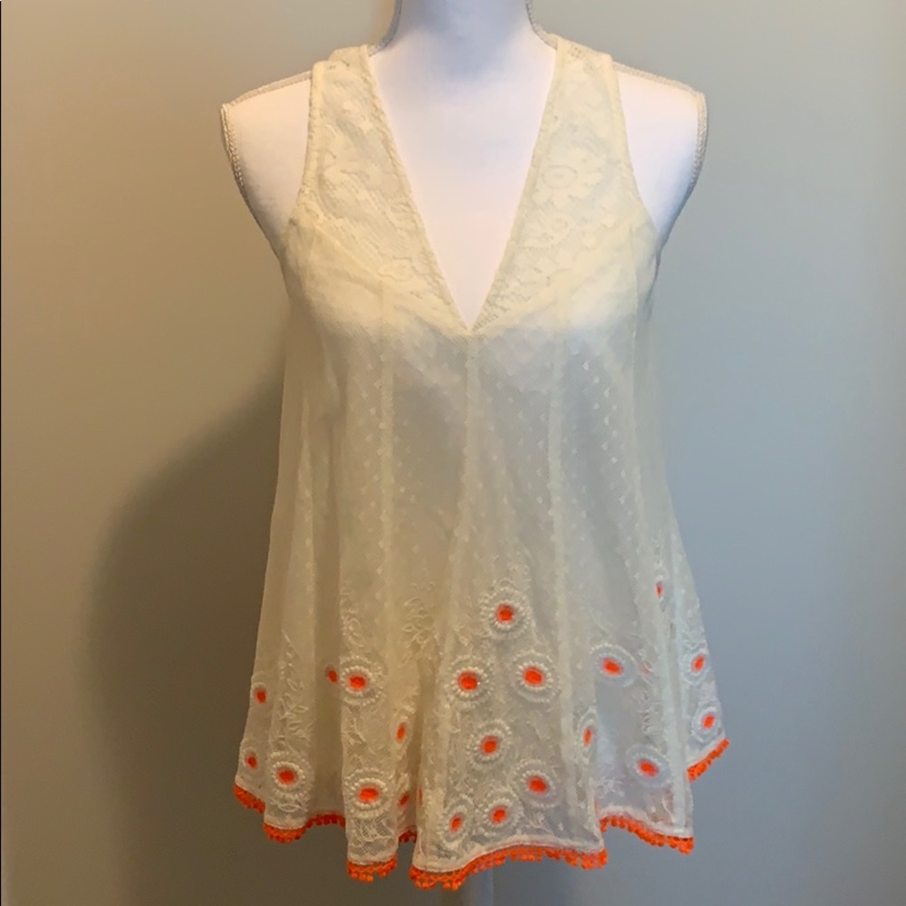 Anthropologie Lace Tank